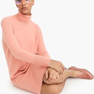 J. Crew Turtleneck Dress in Supersoft Yarn